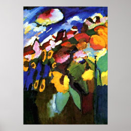Póster Kandinsky - Jardín Murnau