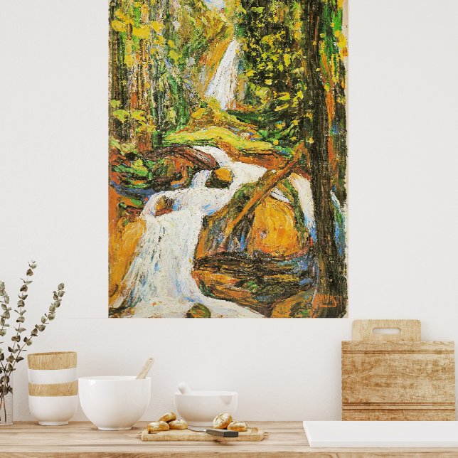 Póster Kandinsky - Kochel: Cascada I, (Cocina)