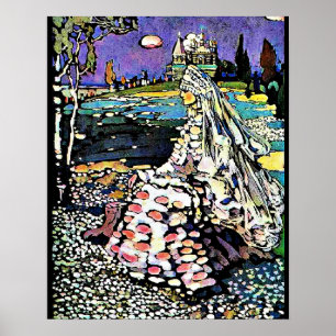 Póster Kandinsky - La belleza rusa en un paisaje