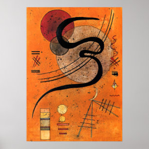 Póster Kandinsky - Línea de humor