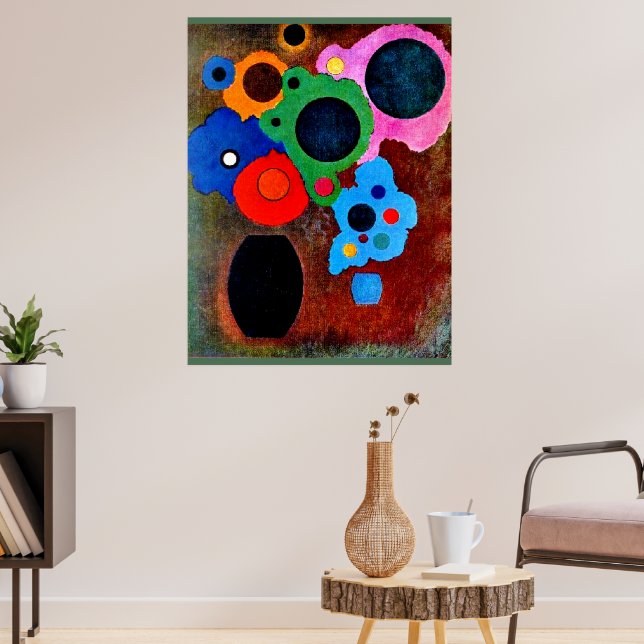 Póster Kandinsky - Negro Creciente, (Salón 3)