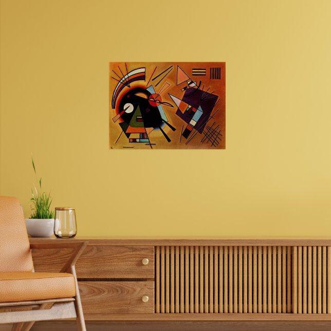 Póster Kandinsky - Negro y Violeta, (Salón 2)