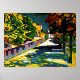 Póster Kandinsky - Otoño en Baviera