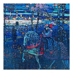 Póster Kandinsky - Pareja montada
