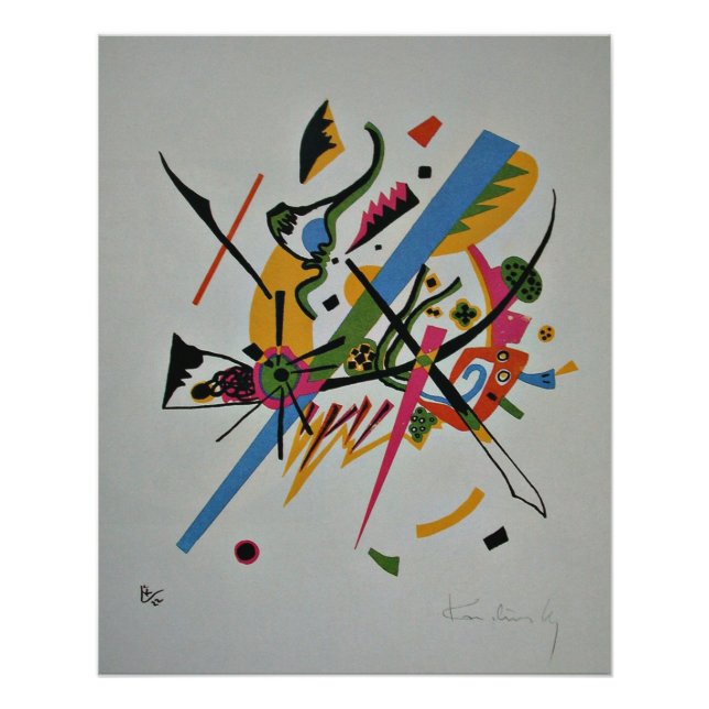 Póster Kandinsky - Pequeños mundos, (Anverso)