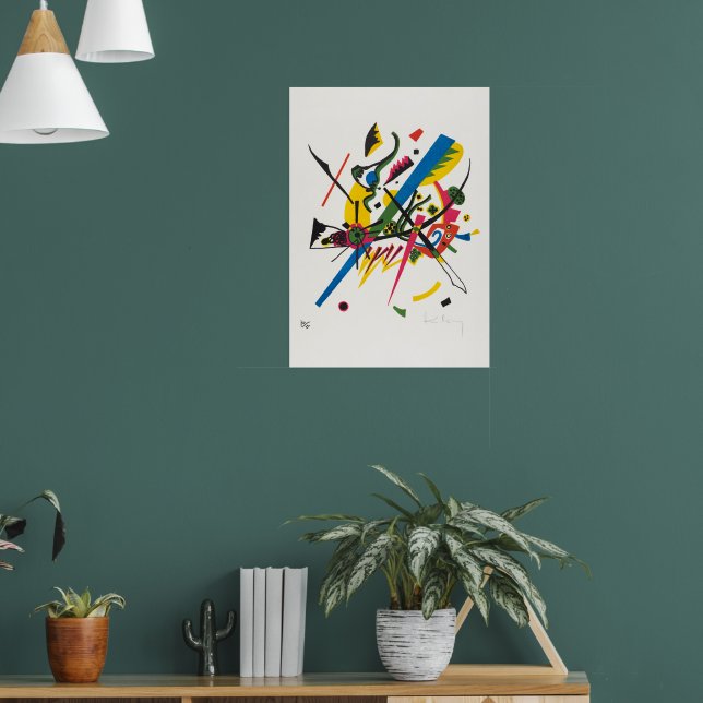 Póster Kandinsky - Pequeños Mundos 1 (Small Worlds 1) (Salón 1)