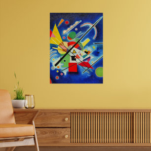 Póster Kandinsky - Pintura azul
