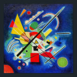 Póster Kandinsky - Pintura azul<br><div class="desc">Pintura azul,  famosa obra abstracta de Wassily Kandinsky.</div>