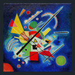 Póster Kandinsky - Pintura azul<br><div class="desc">Pintura azul,  famoso cuadro abstracto de Wassily Kandinsky</div>