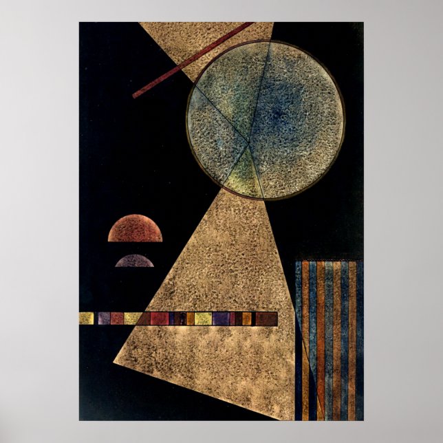 Póster Kandinsky - Punto de encuentro (Frente)