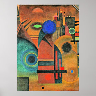 Póster Kandinsky - Silencio marrón