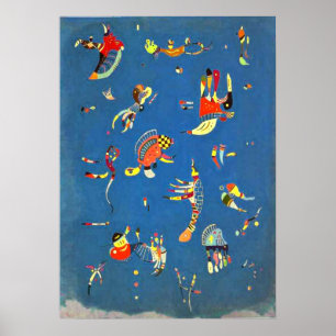 Póster Kandinsky - Sky Blue