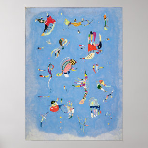 Póster Kandinsky Sky Blue Poster