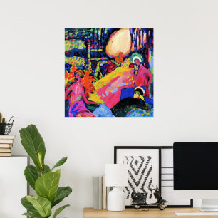 Póster Kandinsky - Sonido blanco