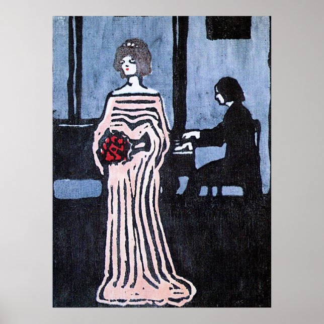 Póster Kandinsky - The Singer (Frente)