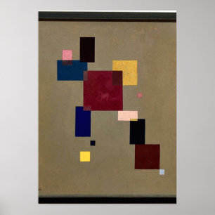 Póster Kandinsky - Trece Rectángulos