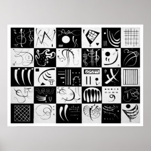 Póster Kandinsky - Trente, 1936