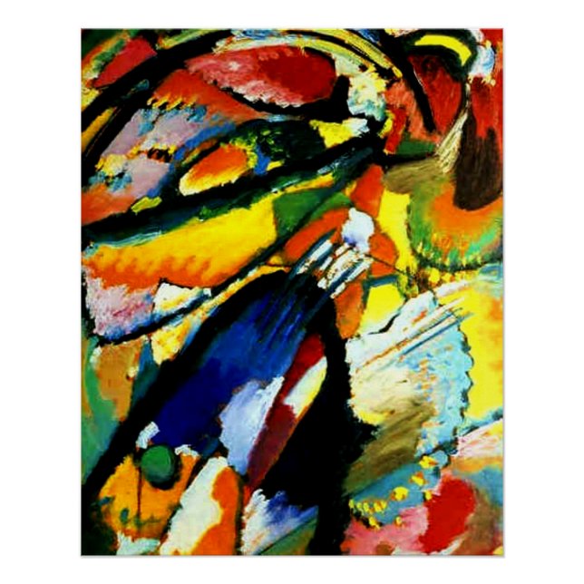 Póster Kandinsky - Un ángel del Juicio Final,  (Anverso)