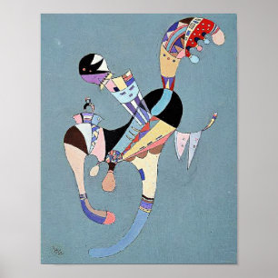 Póster Kandinsky - Una figura flotante