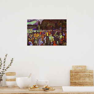 Póster Kandinsky - Vida Colorida,