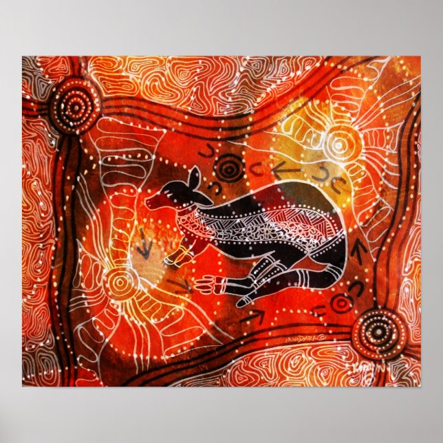 Póster Kangaroo Corroboree Poster (Frente)