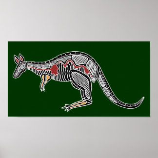 Póster Kangaroo de rayos X