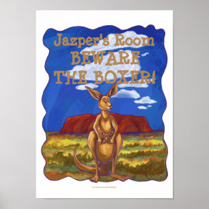 Póster Kangaroo Stationery