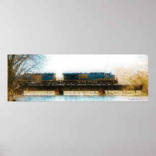 Póster Kankakee Crossing