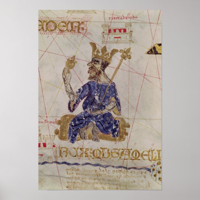Póster Kankou Mousa, Rey de Mali (Frente)