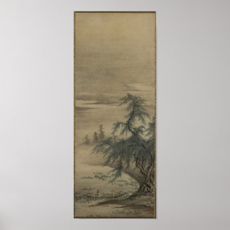 Póster Kano Masanobu - Apreciando a los Lotus