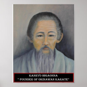 Póster Kanryo Higaonna Print