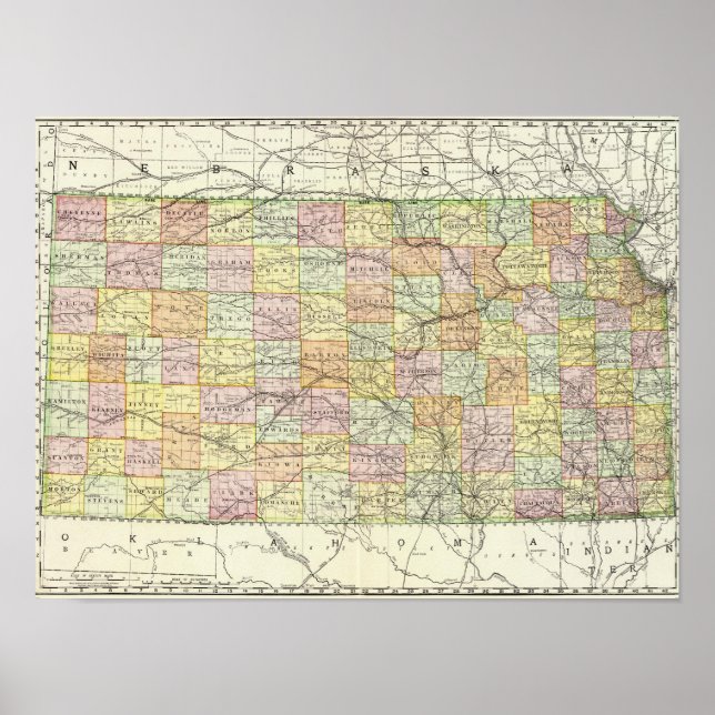 Póster Kansas 4 (Frente)