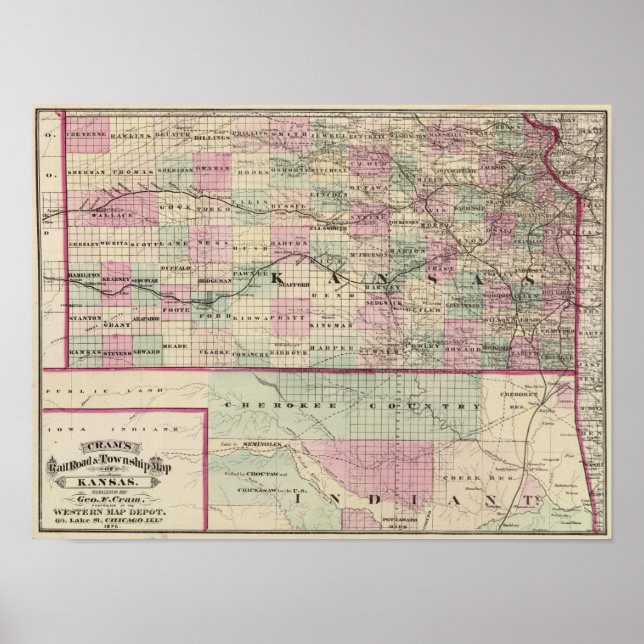Póster Kansas 5 (Frente)