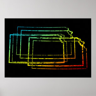 Póster kansas chill blur