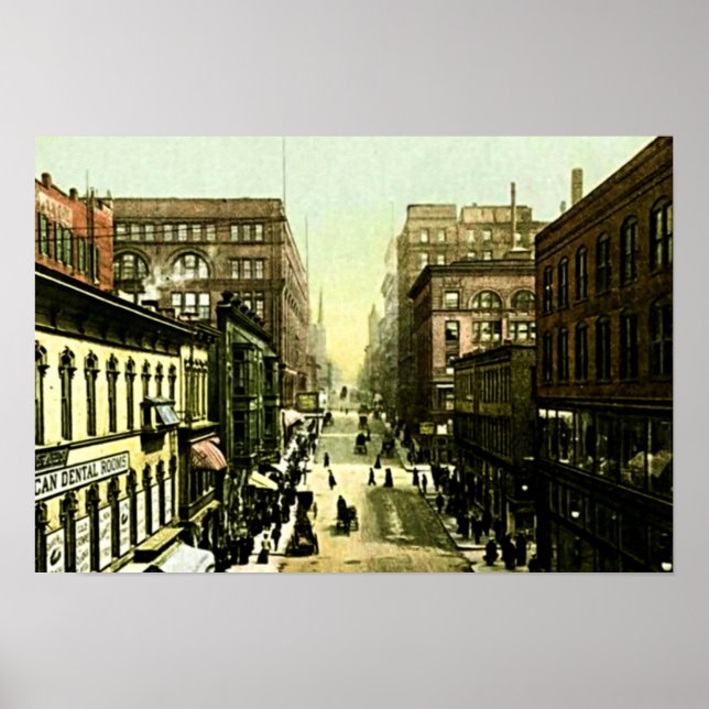 Póster Kansas City, Missouri (Frente)