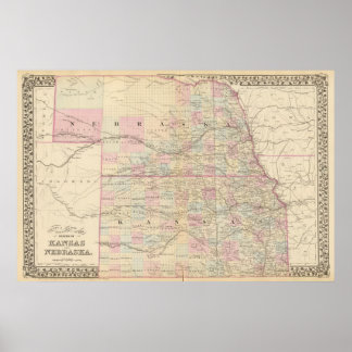 Póster Kansas, Nebraska