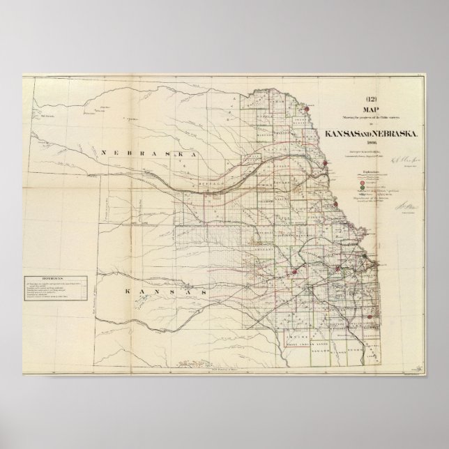 Póster Kansas, Nebraska (Frente)