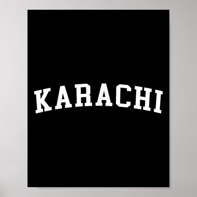 Póster Karachi  (Frente)