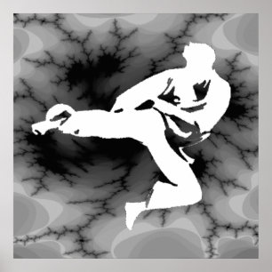 Póster Karate