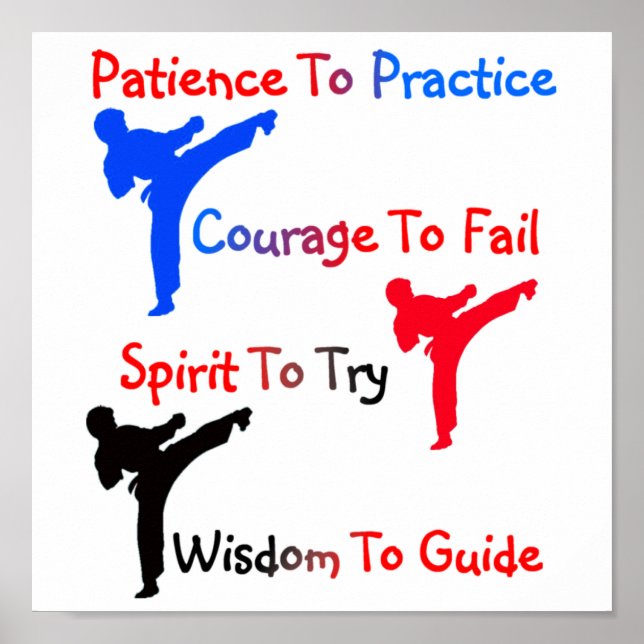 Póster Karate (Frente)