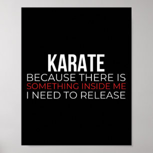 Póster Karate Artes marciales japonesas Artes marciales d