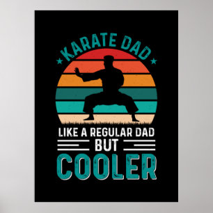 Póster Karate Dad