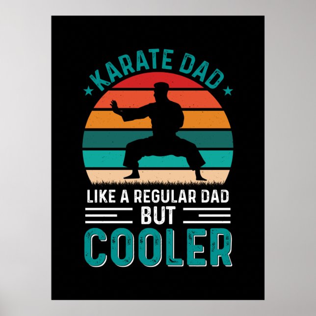 Póster Karate Dad (Frente)