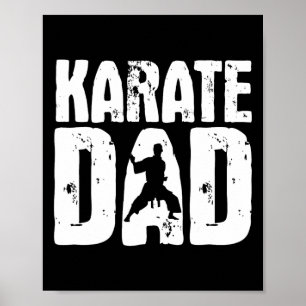 Póster Karate Dad - Entrenador de Artes Marciales Karatek