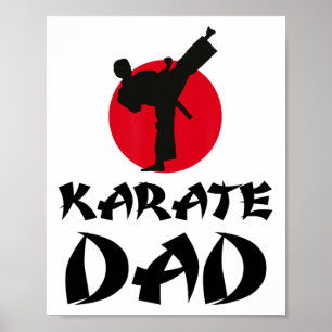 Póster Karate Dad Martial Arts