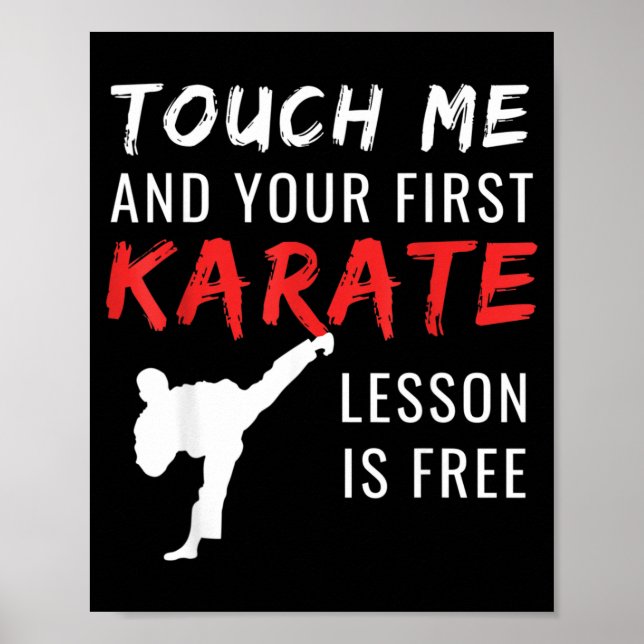 Póster Karate Divertido (Frente)