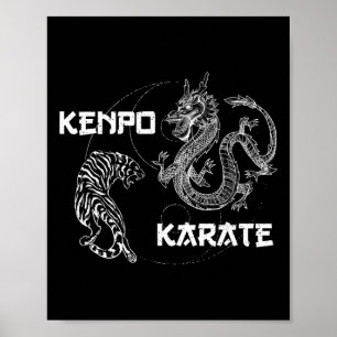 Póster Karate Kenpo Karate Martial Arts Sayings