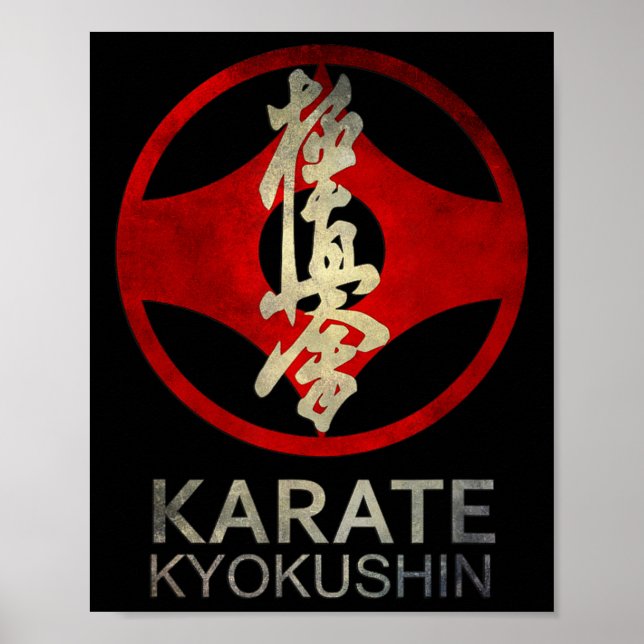 Póster Karate Kyokushin (Frente)