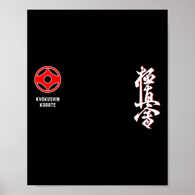 Póster Karate Kyokushin 1 (Frente)