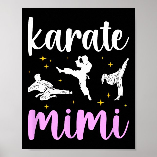 Póster Karate Mimi Orgullo Karate Mimi Abuma (Frente)